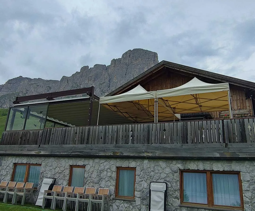 Gazebo Montagna Cortina Kongline